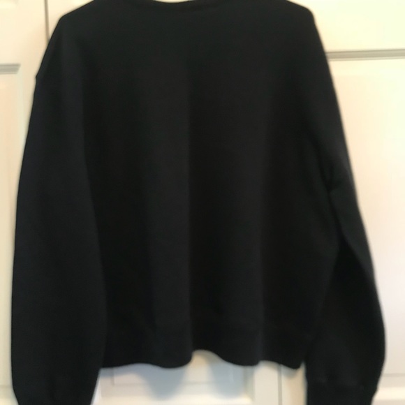 Final price $13 - DKNY Jeans Black Sweatshirt - Picture 2 of 2